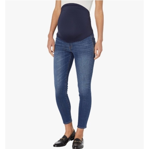 Madewell Denim - Madewell Maternity Over-the-Belly Skinny Leg Pull-on Maternity Jeans